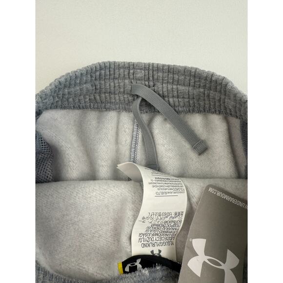 Under Armour Youth Boy Loose Fit Drawstring Gray Sweatpants w/Pocket  Sz L - Picture 7 of 14